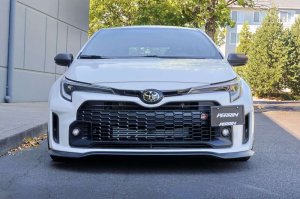 Toyota GR Corolla License Plate Relocation Kit - Perrin Performance - `25-`27